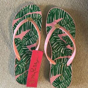 Lilly Pulitzer Pool Flip Flops